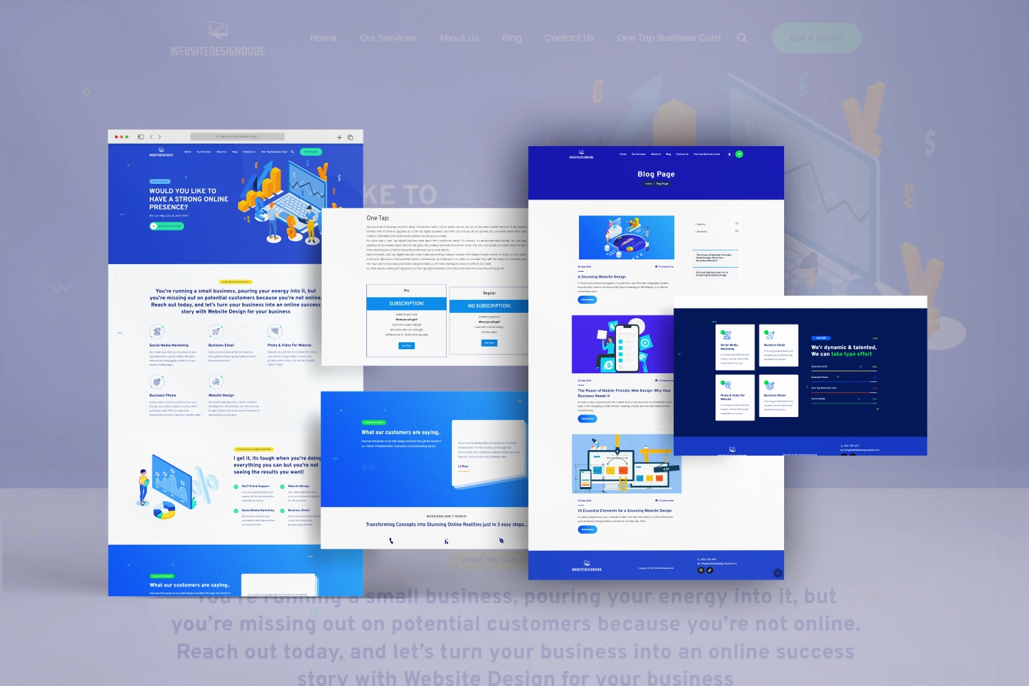 Professional Landing Page Design