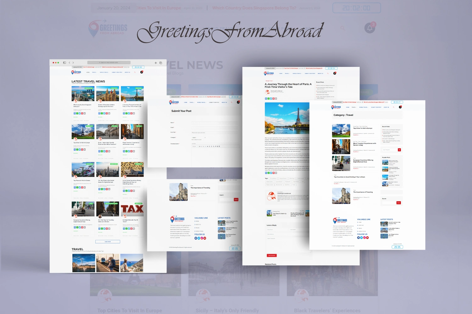Creative Agency Website Design